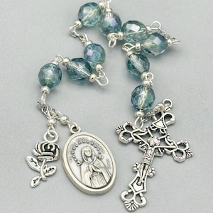 Rosa Mystica Maria NINER Novena Chaplet Litany of Loreto Poetic title of Virgin Mary Mystical Rose Catholic Devotion Aid  Our Lady of Love