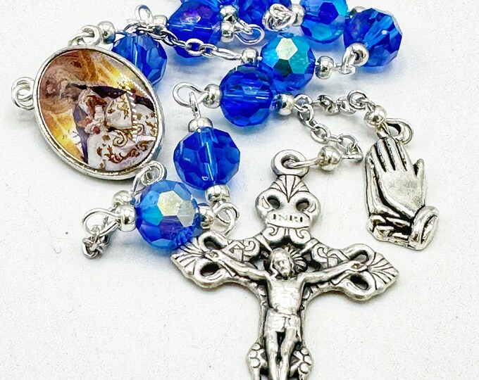 Our Lady of Providence Palm Rosary Chaplet Catholic Marian Devotion ...
