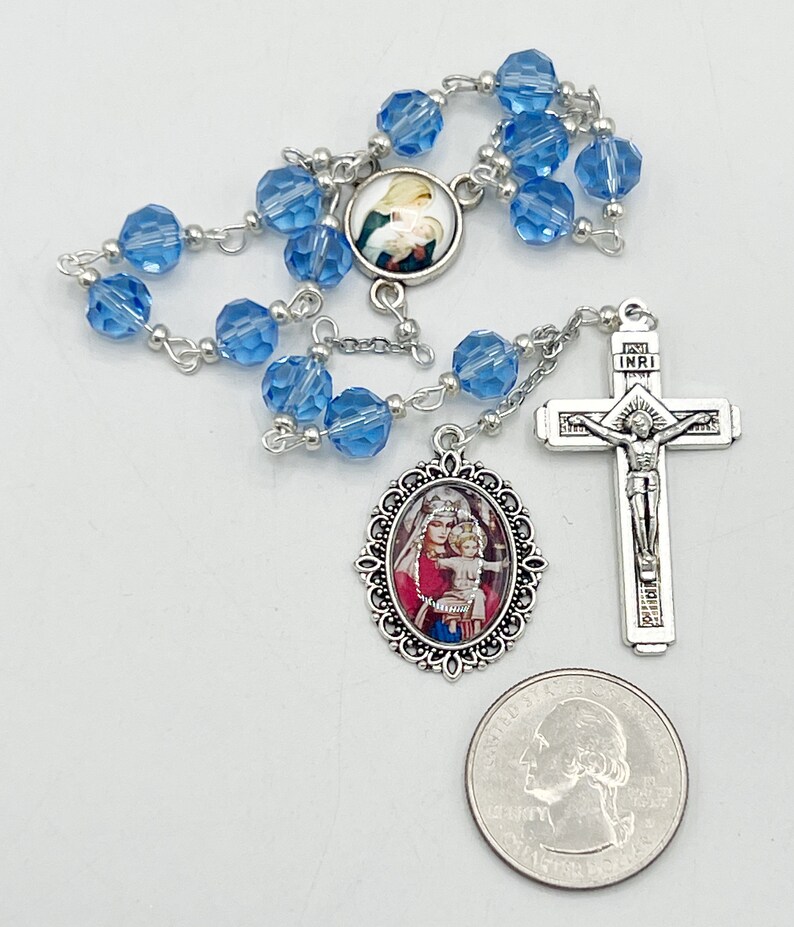 Our Lady of Atonement Palm Rosary Catholic Marian Devotion Mariology ...