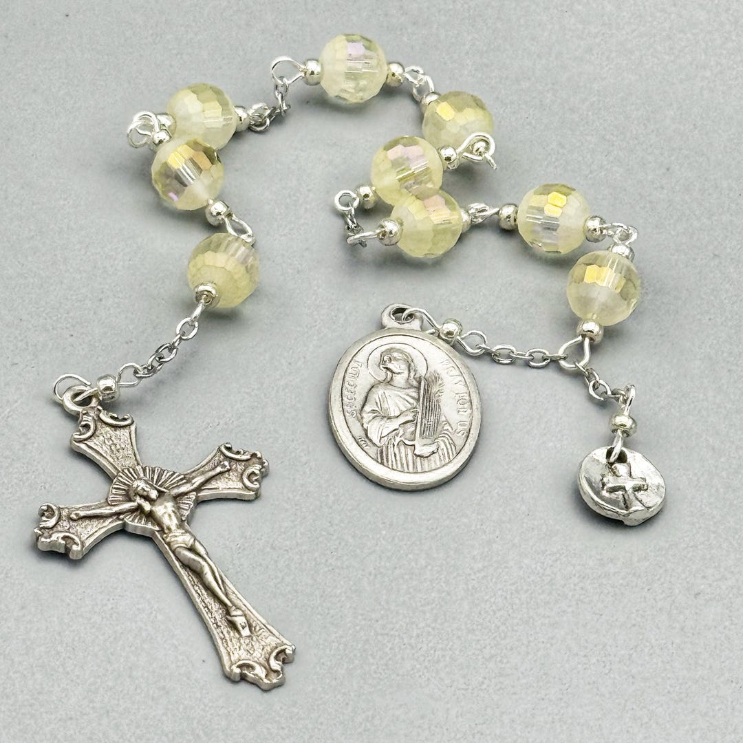 Roman Chaplets St Cecilia of Rome NINER Novena Chaplet Patron of Musicians Music ...