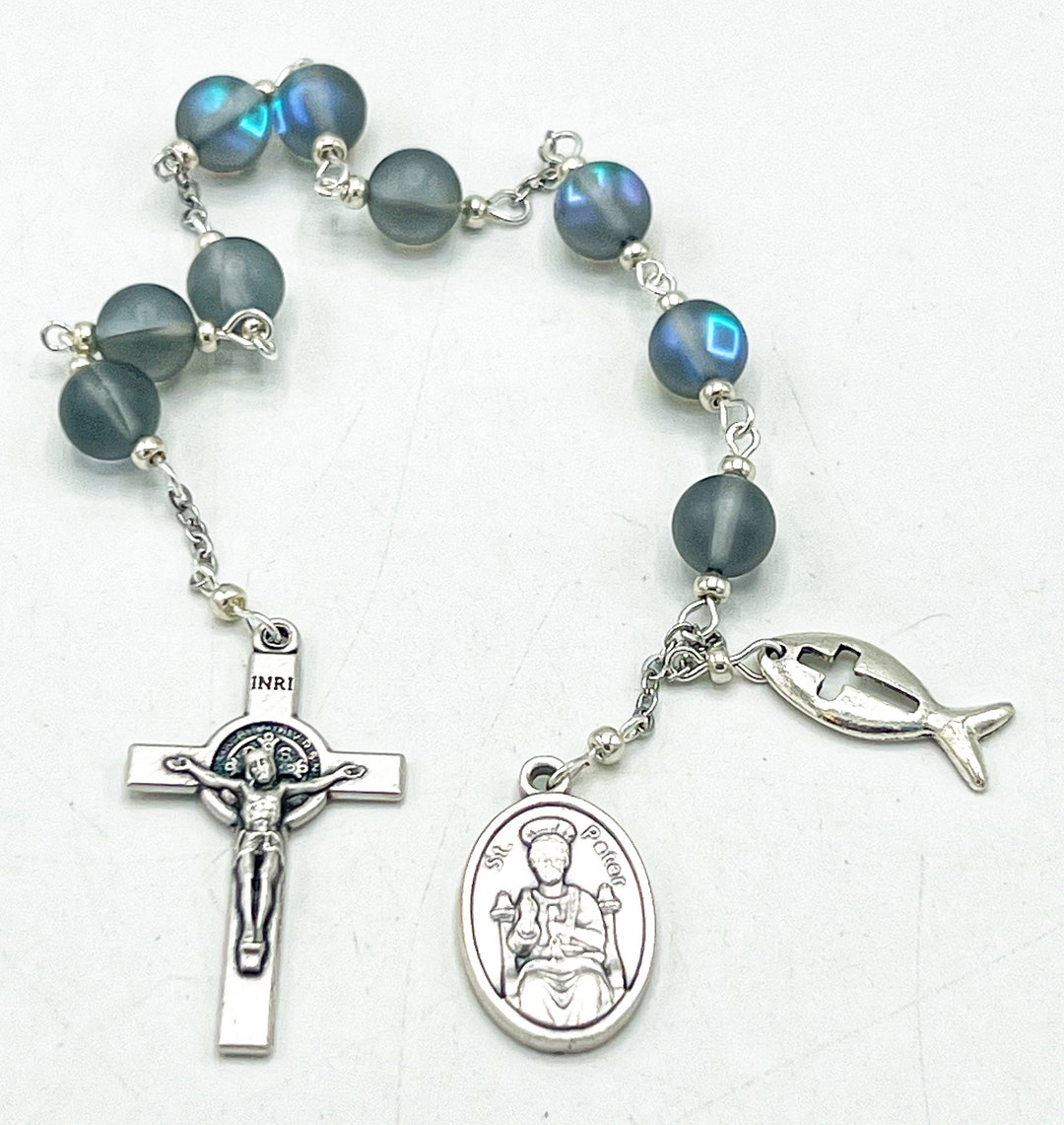 Roman Chaplets Saint Peter Niner Chaplet Catholic Sacrament Eucharist Holy Trinity ...