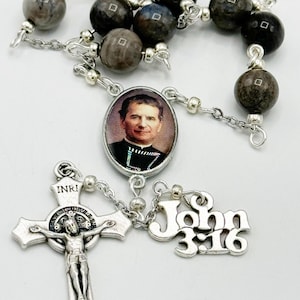St John Bosco Looped Niner Chaplet Catholic Devotion Priest Educator Writer Confessor Eucharist Adoration  Sacred Heart Seven Sacraments