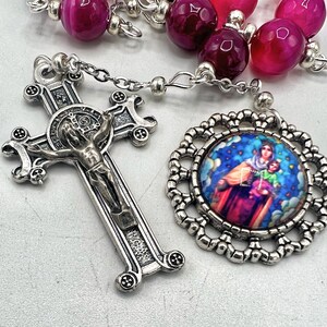 Our Lady of Mount Carmel Palm Rosary Catholic Marian Devotion Holy ...
