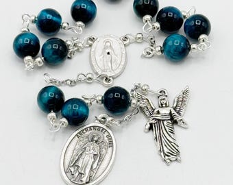 St Uriel Archangel Chaplet St Uriel Uriel Archangel Catholic Chaplets for Sale Rosaries Catholic Gift Devotional Prayer Angel of Wisdom