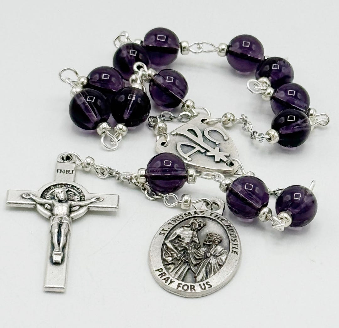 St Thomas the Apostle Palm Rosary Chaplet Patron India Sri Lanka ...
