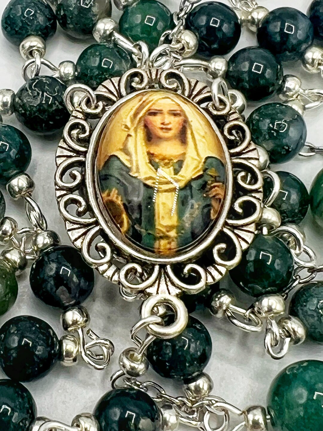 Our Lady of the Holy Rosary Full Decade Rosary Catholic Chaplet Marian ...