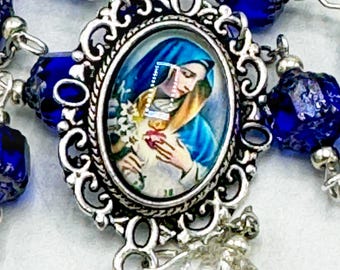 Queen of Light Chaplet Our Lady of Zeitoun Marian Apparition Cairo Egypt Catholic Chaplet Apparition Devotional Virgin Mary Love OLO Sorrows