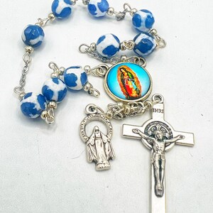 thumbnail image 2 of Guadalupe Cross Dove Hands Our Salvation Tshirt 2 of 12