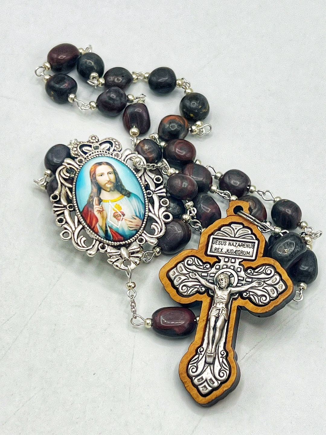 Jesus Rope Catholic Christ Devotion the King Redeemer Savior Teacher ...