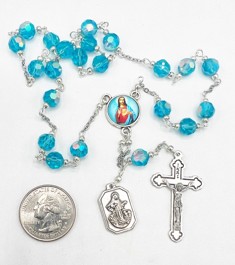 Our Lady of Medjugorje Peace Chaplet Catholic Marian Devotion Sacred ...