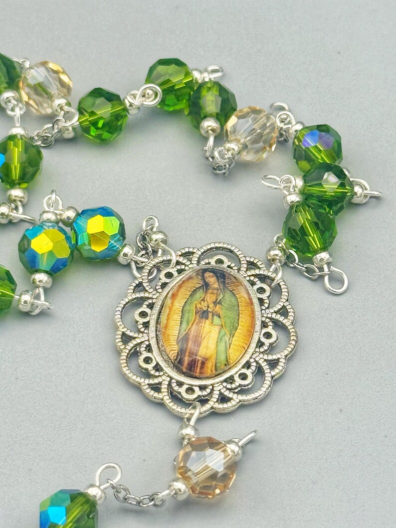 Our Lady of Guadalupe Chaplet Catholic Marian Devotion Juan Diego ...