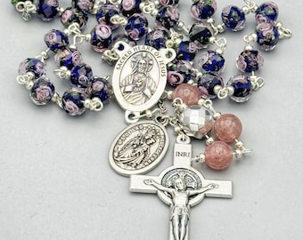 Crown of Our Lady of Ransom – OLO Mercy Marian Chaplet – Nuestra Señora de la Merced Crown – Catholic Devotion Beads – Catholic Gift
