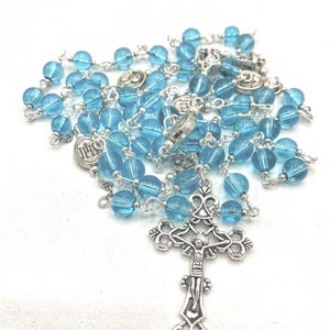 Holy Communion Full Decade Rosary,Holy Communion Gift,Holy Communion, Confirmation,Catholic Battle Beads,prayer Beads,Catholic Gift,Holy