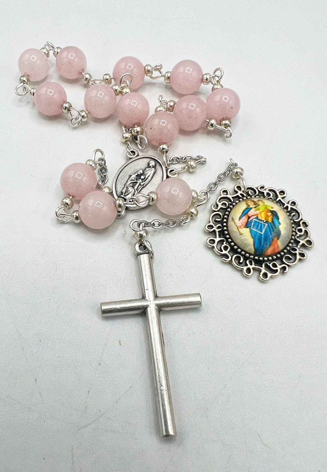 Holy Mother Holy Eucharist Palm Rosary Chaplet Catholic Marian Devotion ...