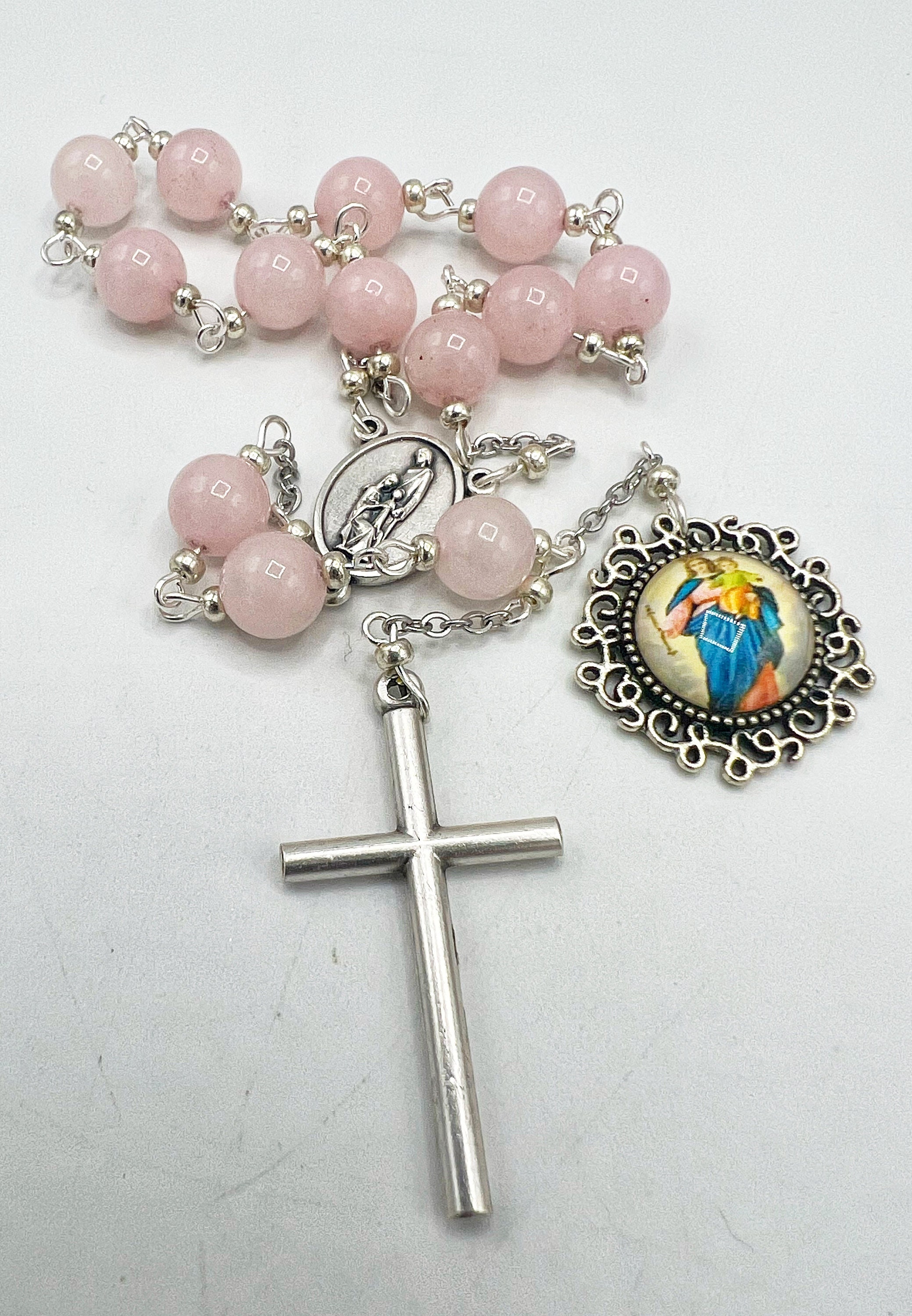 Holy Mother Holy Eucharist Palm Rosary Chaplet Catholic Marian Devotion ...