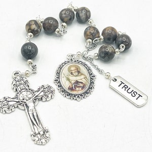 Saint Simon Stock NINER Novena Chaplet Catholic Carmelite Order Brown Scapular Our Lady of Mt Carmel Ocarm English Catholic Priest Bourdeaux