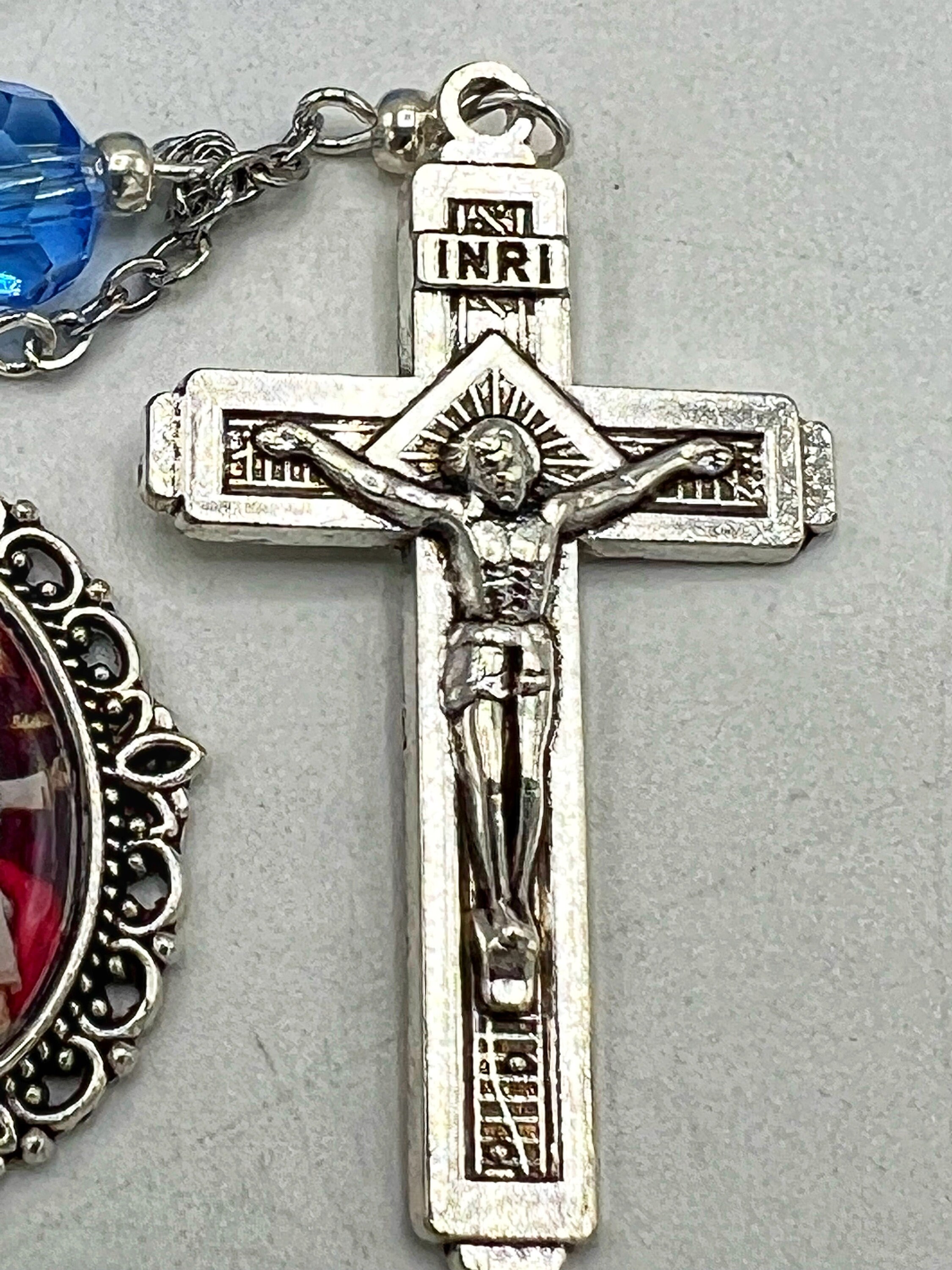 Our Lady of Atonement Palm Rosary Catholic Marian Devotion Mariology ...