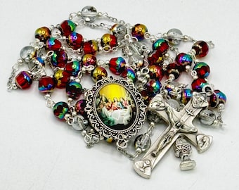 Chaplet of the 12 Apostles – Catholic Devotion – Holy Apostles – Jesus Christ – Sacred Heart – Last Supper – Rare Catholic Chaplet – Gift fo