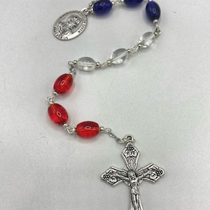 St Florian Chaplet Catholic Prayer Beads Firefighters Patron Linz Austria Krakow Poland Soapmakers Chimneysweeps Firefighters Roman Catholic