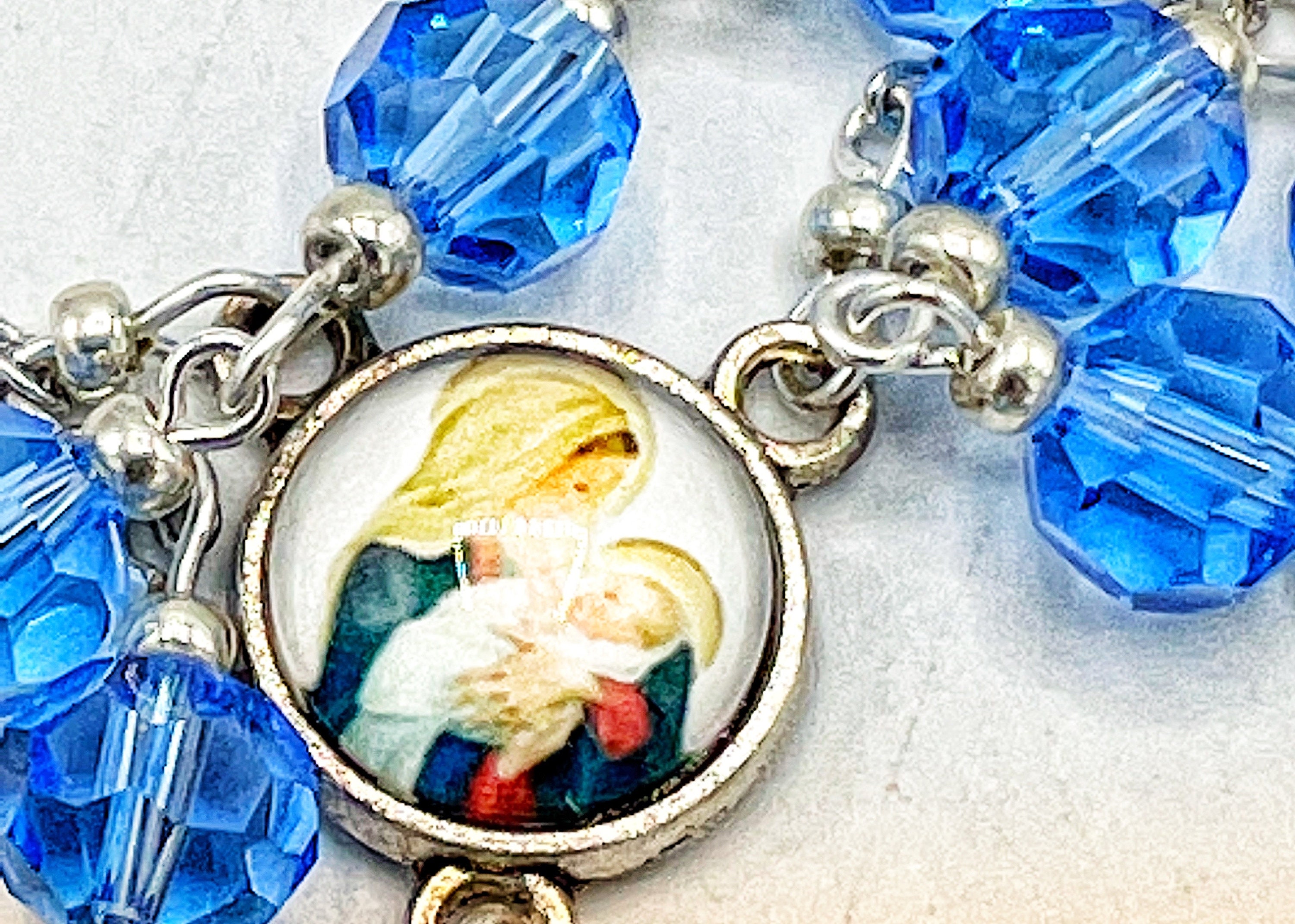 Our Lady of Atonement Palm Rosary Catholic Marian Devotion Mariology ...