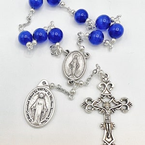 Miraculous Looped NINER Chaplet Rue du Bac, Paris France Catherine Laboure Vision of Mary Theotokos Deipara Immaculate Sacraments Sacred God