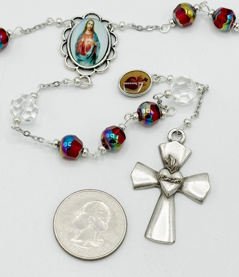 Sacred Heart of Jesus Chaplet Sacred Heart Chaplet Catholic Our Lord ...