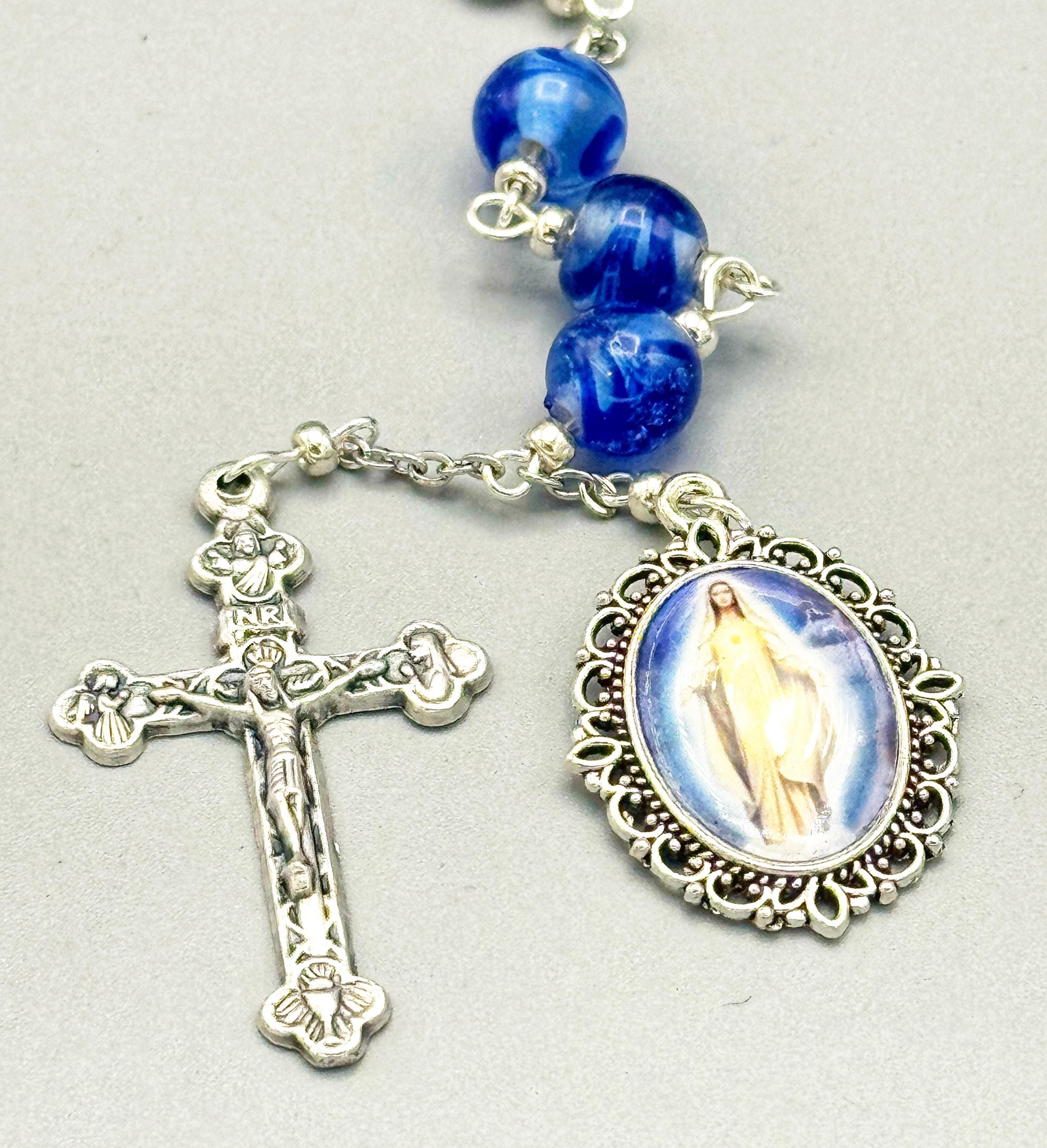 Our Lady of the Golden Heart Palm Chaplet Rosary Catholic Marian ...