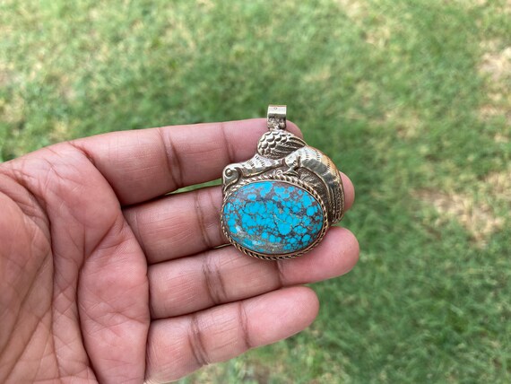 Omg Mind Boggling Vintage Navajo Persin Turquoise Native American Jewelry Silver Leaves Bracelet Omg Mind Boggling Vintage Navajo Persin Turquoise Native American Jewelry Silver Leaves Bracelet
