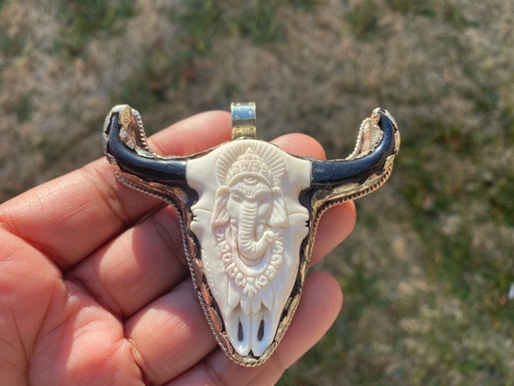 Large Tribal Ganesh Pendants Large Tribal Ganesh Pendants