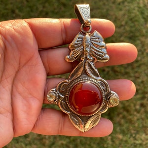 Genuine Jasper Gemstone Pendant,Jasper Silver Overlay Pendant For Women/'s Jewelry,Jasper Oval Shape Gemstone Pendant Jewelry,Jasper #SDSP54