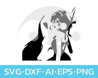Free Free 263 Princess Mononoke Svg SVG PNG EPS DXF File