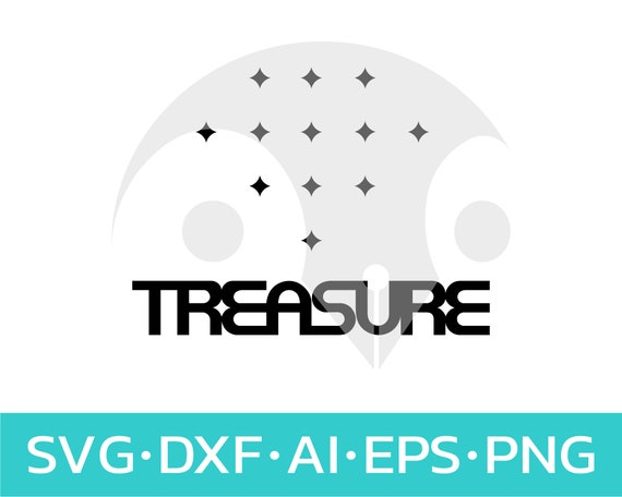 Treasure Logo Svg Vector Cricut Files Silhouette Files Etsy