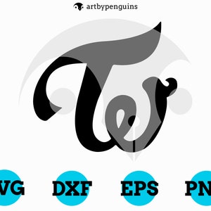 Kpop Standing Twice Svg Cut File Template For Cricut Etsy
