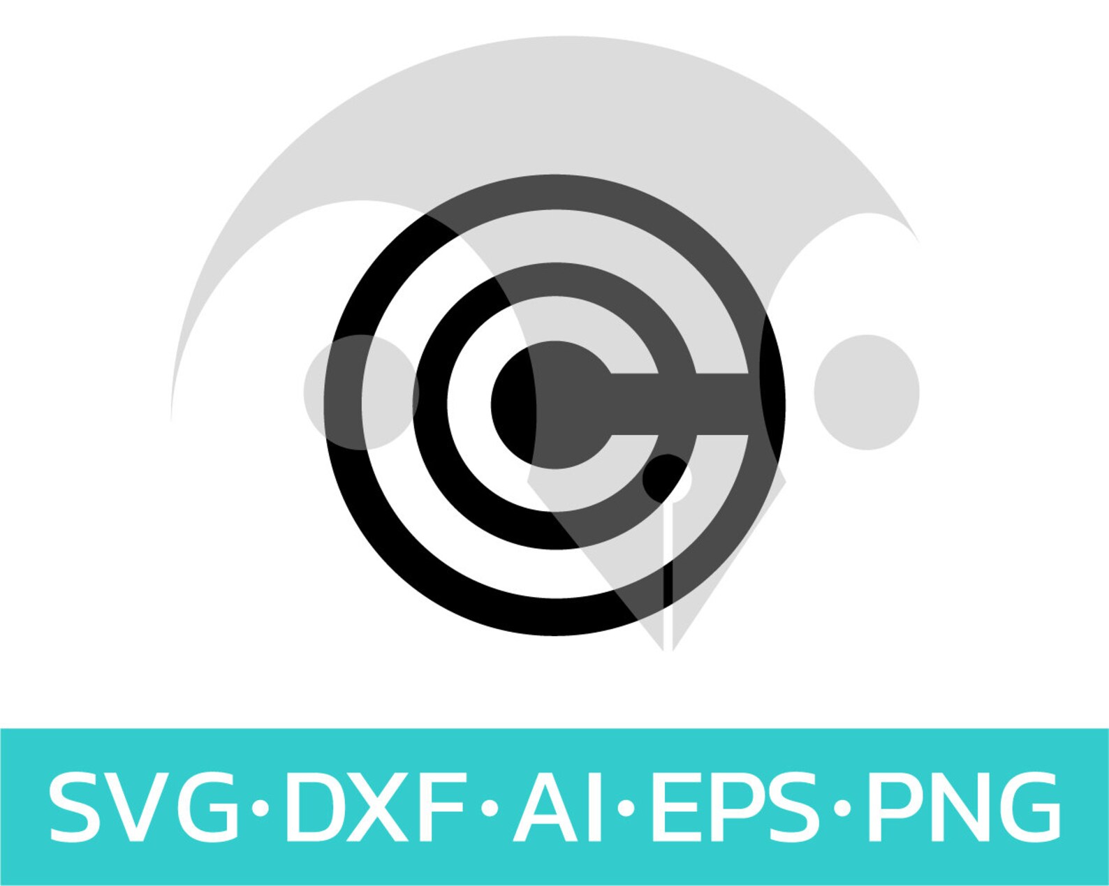 Capsule Corp Logo SVG Vector Cricut files Silhouette files Etsy