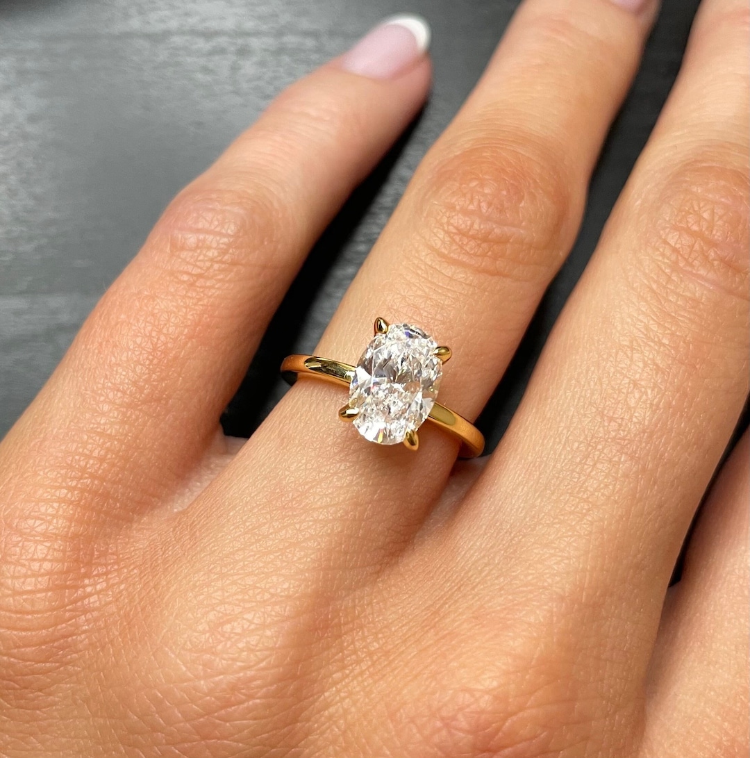 White Cubic Zirconia 18k Yellow Gold Over Sterling Silver