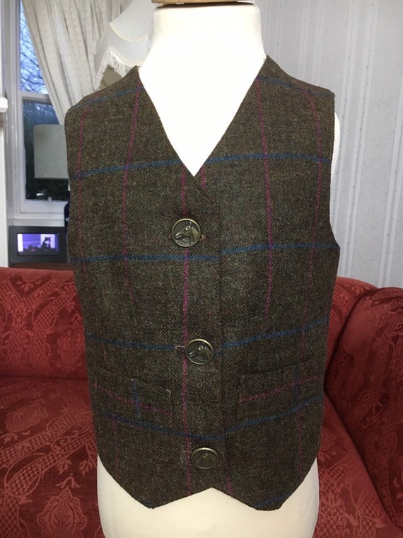 Bespoke Child's Tweed Waistcoat | Etsy
