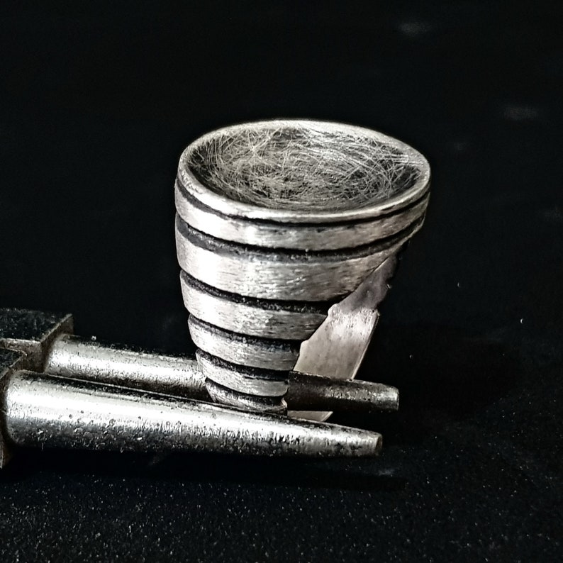 Silver women ring Modern women ring Rustic ring Silver circle ring Circle silver ring Statement round silver ring Unique women ring