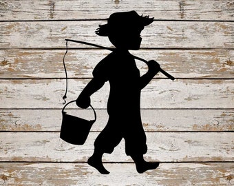 Free Free 338 Man And Boy Fishing Svg SVG PNG EPS DXF File
