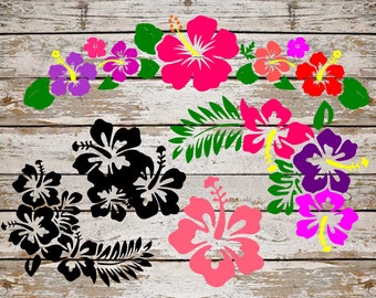 Moana Flowers Svg Etsy