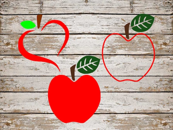 Download Apple Svg Bundle Teacher Svg Bundle Apple Cut File Apple Etsy