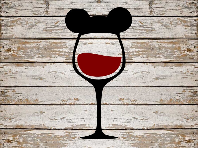 Disney Wine SVG Bundle Disney Vacation SVG Bundle Wine Cut Etsy
