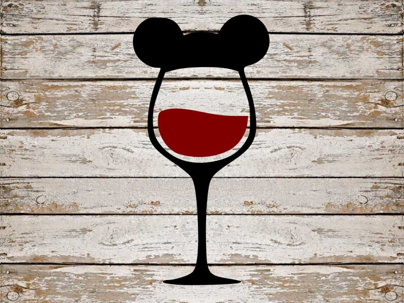 Disney Wine SVG Bundle Disney Vacation SVG Bundle Wine Cut - Etsy