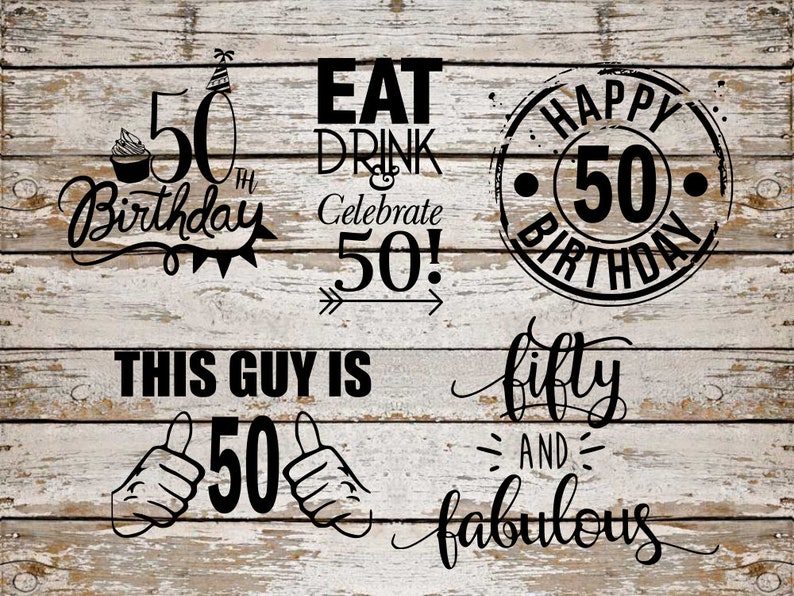 Free Free 50Th Birthday Svg Free 608 SVG PNG EPS DXF File