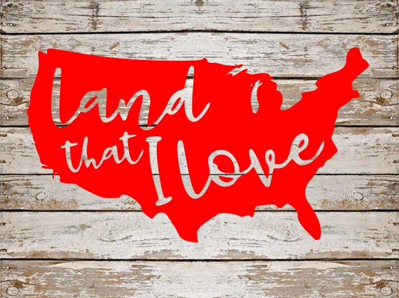 Land Of The Free Svg Bundle 4th Of July Svg Bundle Cut File Etsy