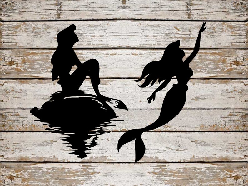 Download Little Mermaid SVG Bundle Mermaid SVG Bundle cut file | Etsy