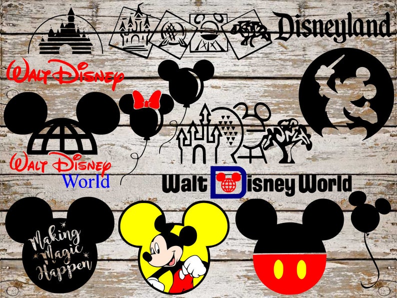 Download Disney World SVG Bundle Disneyland SVG Bundle Disney | Etsy