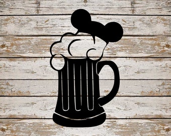Disney World SVG Bundle, Disney SVG Bundle, Beer cut file, Mickey clipart, svg files for silhouette, files for cricut, svg, dxf, eps, png