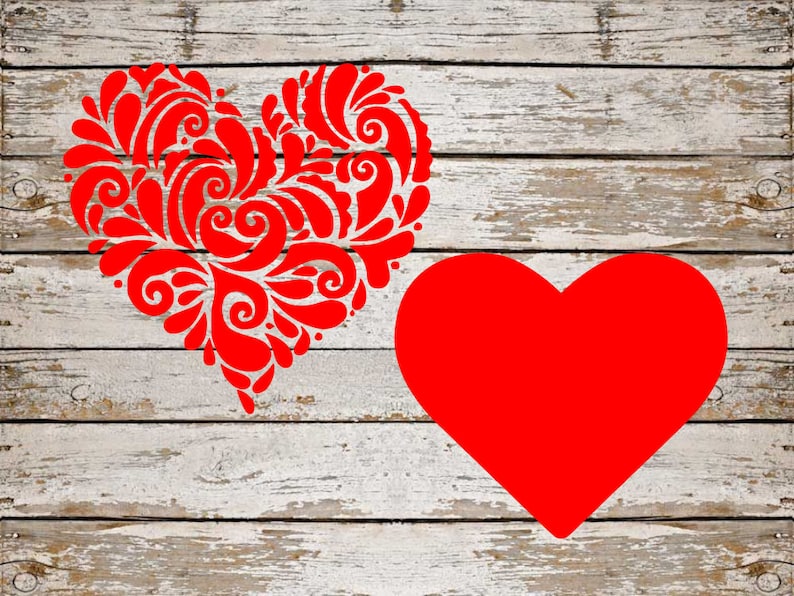 Download Heart SVG Bundle Love SVG Bundle Heart cut file Heart | Etsy