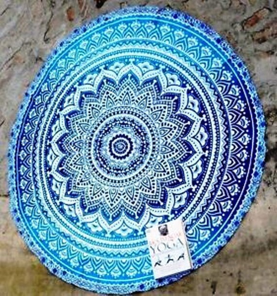 Mandala Beach Throw Boho Hippie Yoga Mat Towel Mat Bedspread Tapestry Blanket UK