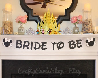 Disney Bridal Shower Decorations Etsy